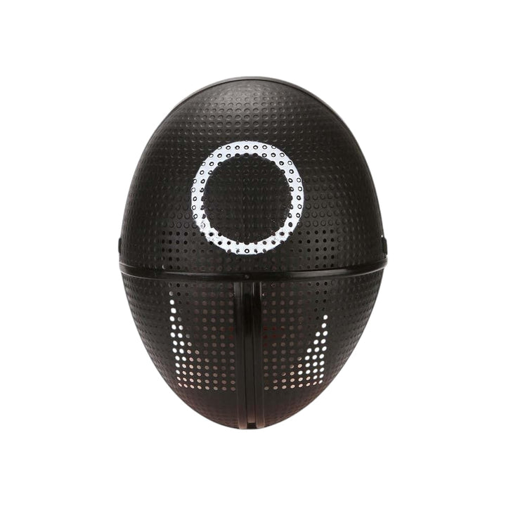 Halloweenkostuum rode jumpsuit met capuchon en riem voor cosplayfeestjes en verkleden