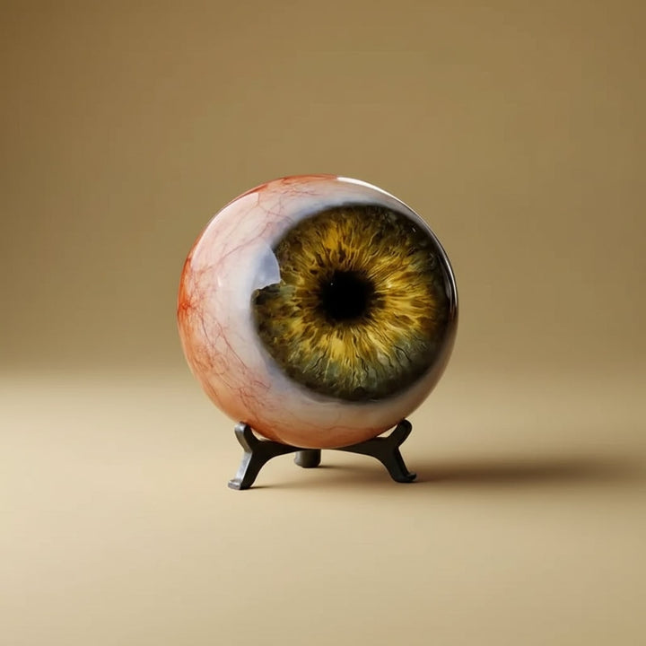 Halloween reuzenspin decoratie met realistisch oogbolrekwisiet voor spookhuis feestdecoratie