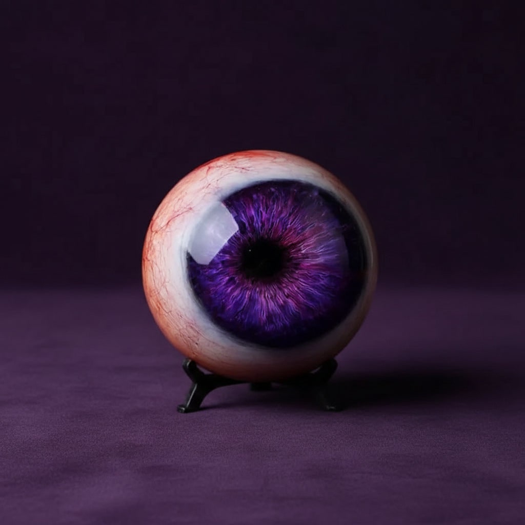 Halloween reuzenspin decoratie met realistisch oogbolrekwisiet voor spookhuis feestdecoratie