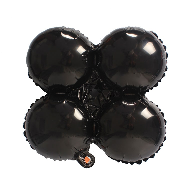 Halloween feestballonnen met folieletters, vleermuis, pompoen en spin, decoratieset