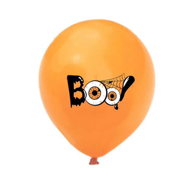 Halloween feestballonnen met griezelige printontwerpen, van latex, voor decoratie