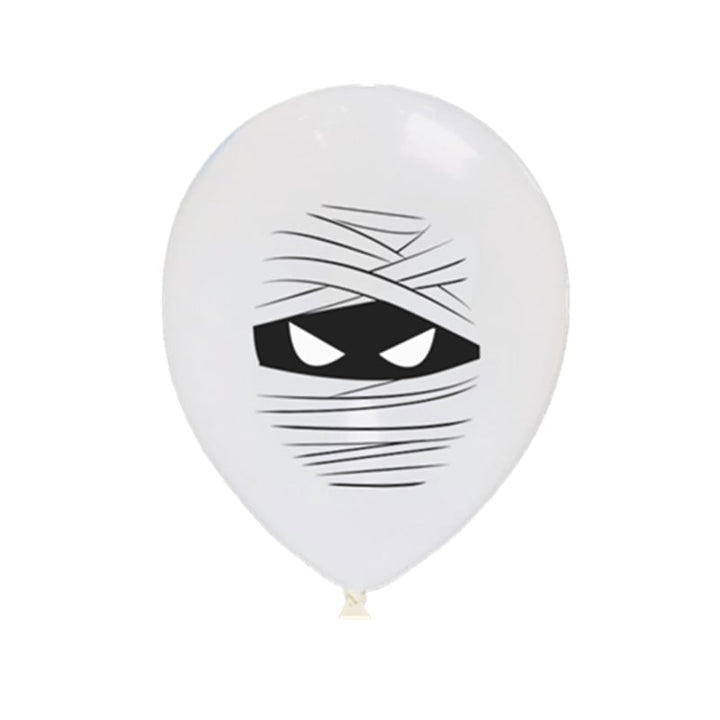 Halloween feestballonnen met griezelige printontwerpen, van latex, voor decoratie