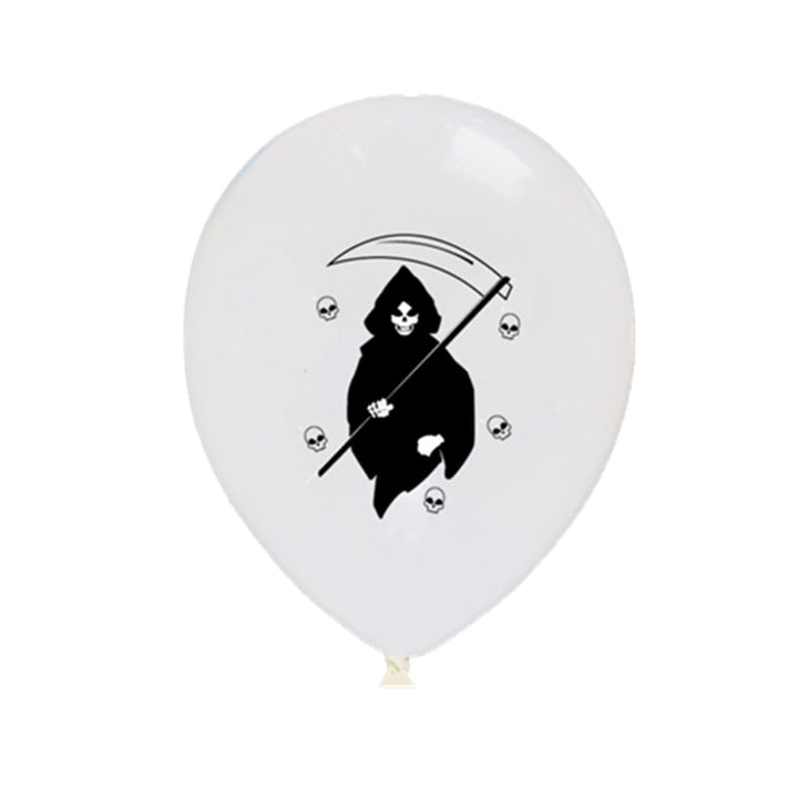 Halloween feestballonnen met griezelige printontwerpen, van latex, voor decoratie