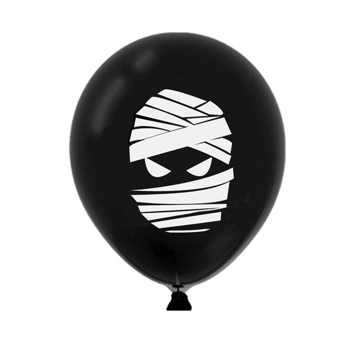 Halloween feestballonnen met griezelige printontwerpen, van latex, voor decoratie