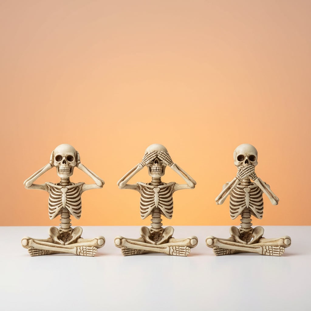 Halloween-decoratie woondecoratie skeletten-plankzitters set van 3 met bungelende benen voor schoorsteenmantel