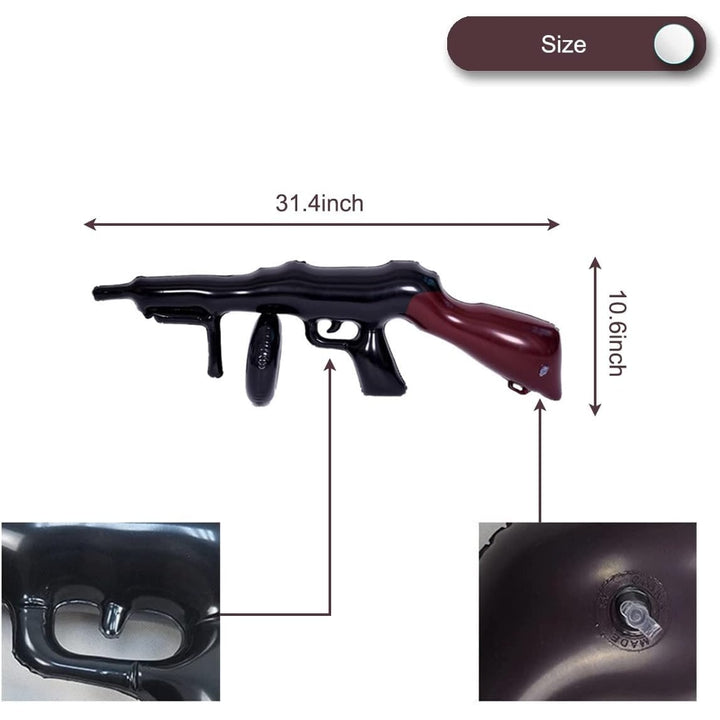 Halloween Survival Game kostuum met masker en speelgoedpistool
