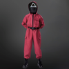 Halloween Survival Game kostuum met masker en speelgoedpistool