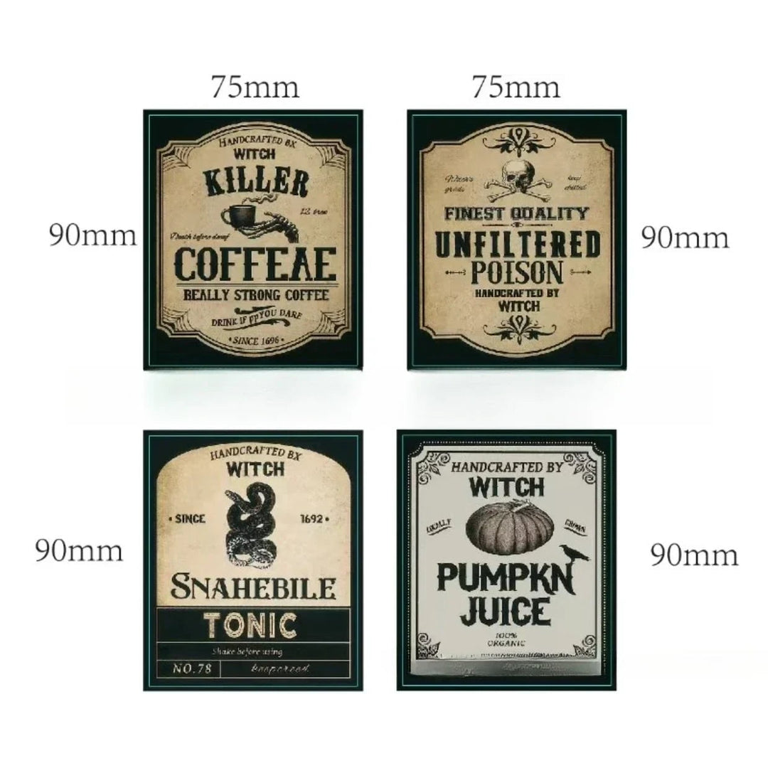 Halloween-heksenketel-decoratie met mistmachine, ledverlichting en zwevend flesje als decorstuk