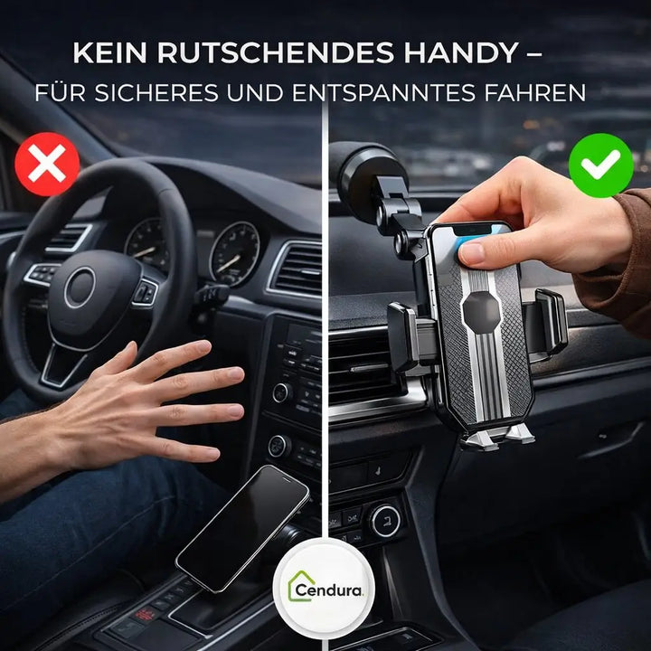 Telefoonhouder voor in de auto met zuignap | 360° draaibare houder voor dashboard en voorruit