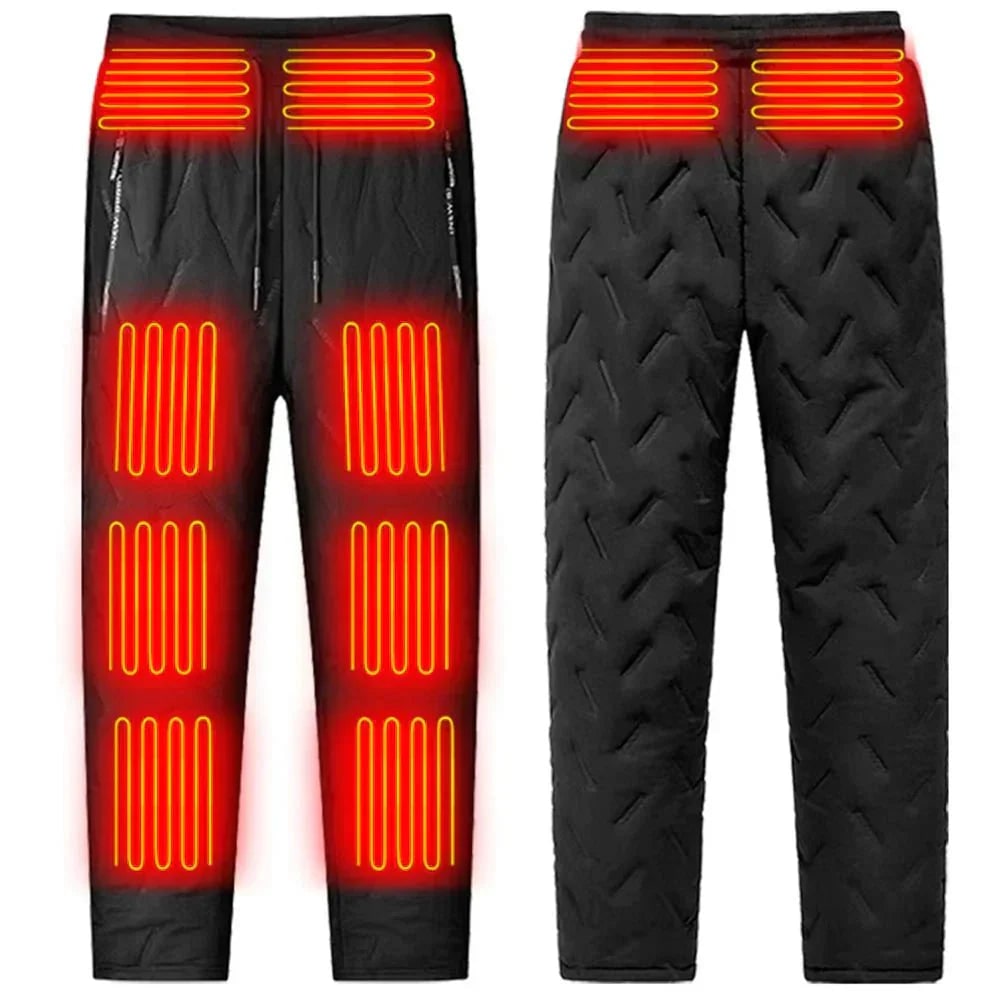 Verwarmde broek met fleecevoering voor golfen in koud weer