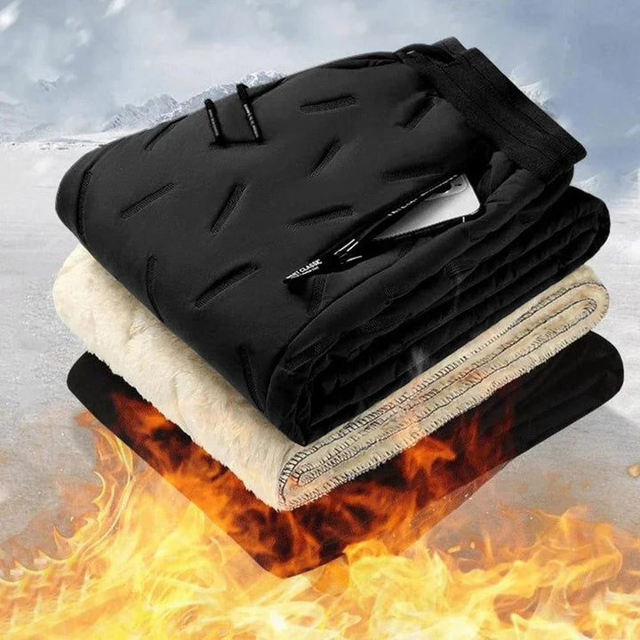 Verwarmde broek met fleecevoering voor golfen in koud weer