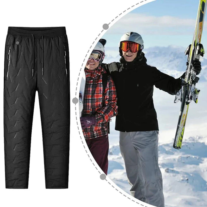 Verwarmde broek met fleecevoering voor golfen in koud weer