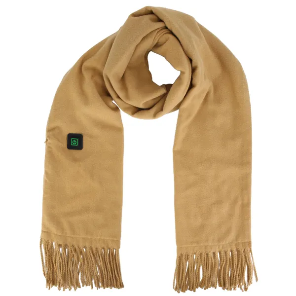 Verwarmde fleece sjaal en nekwikkel met USB-voeding en drie temperatuurstanden
