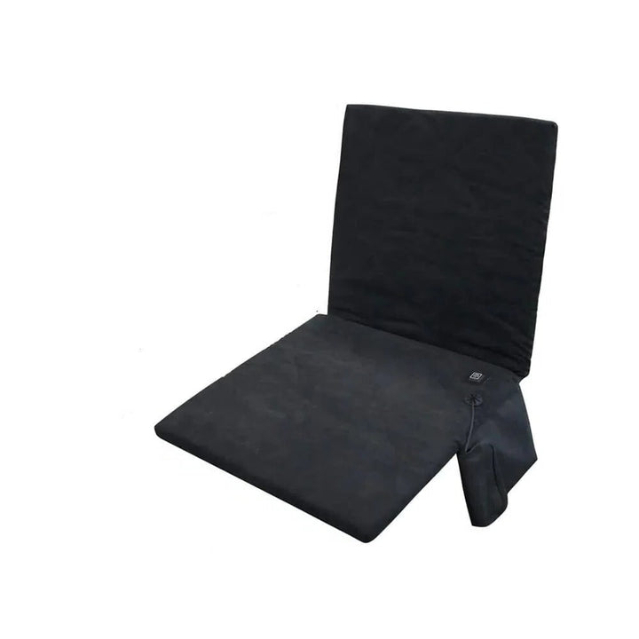 Verwarmd zitkussen met rugleuning voor auto- en campingstoelen, draagbaar met USB-voeding