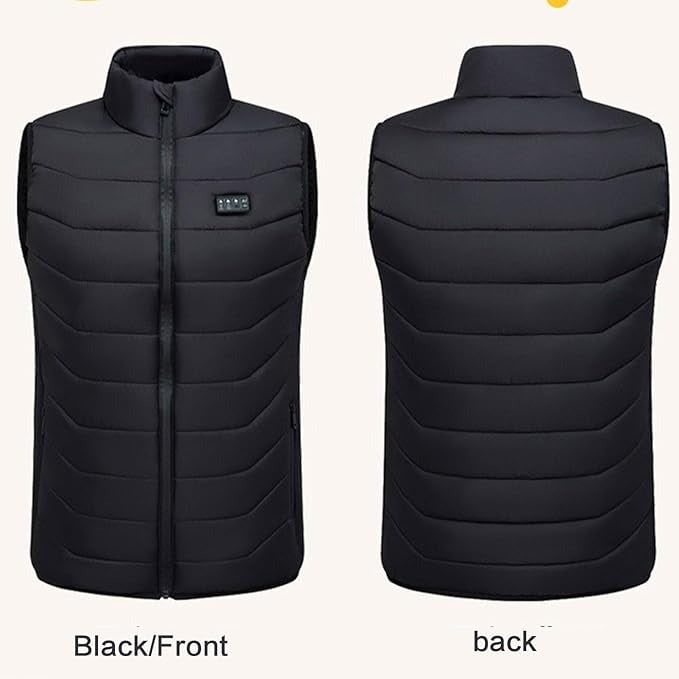 Verwarmd bodywarmer met oplaadbare USB-accu, gequilt ontwerp en meerdere verwarmingszones