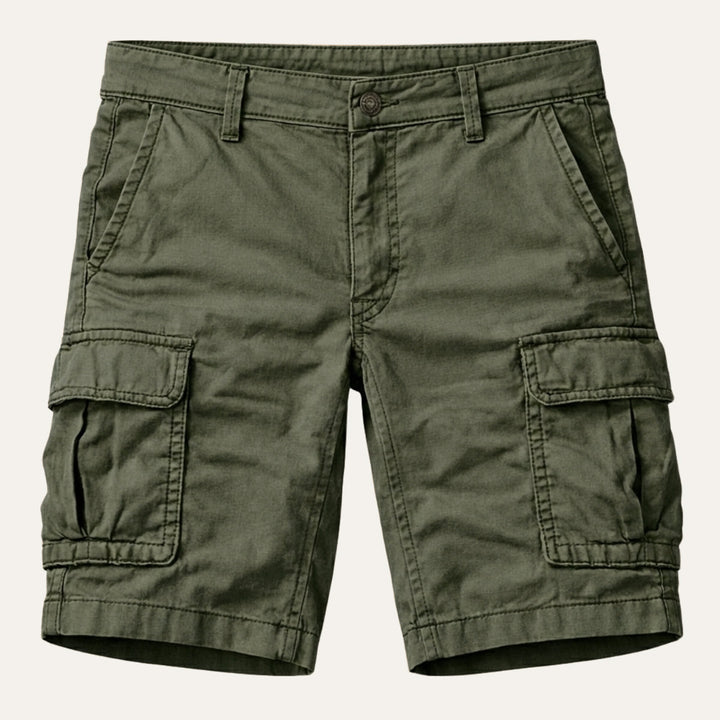 Cargoshort voor heren met klepzakken