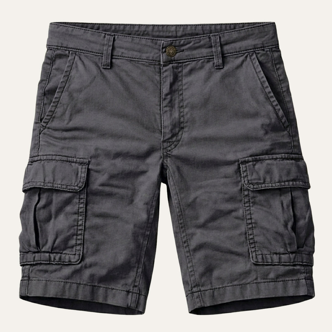 Cargoshort voor heren met klepzakken