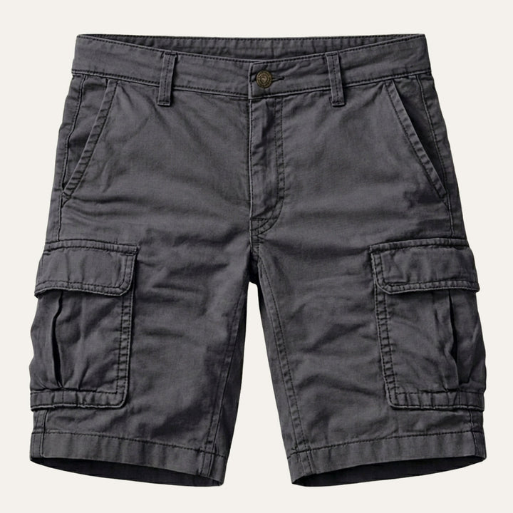 Cargoshort voor heren met klepzakken
