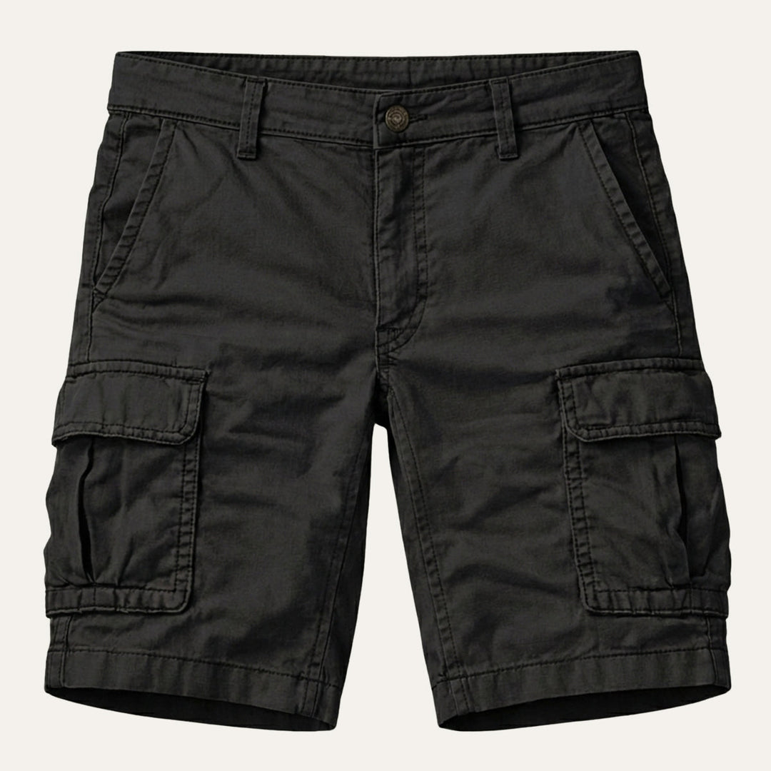 Cargoshort voor heren met klepzakken