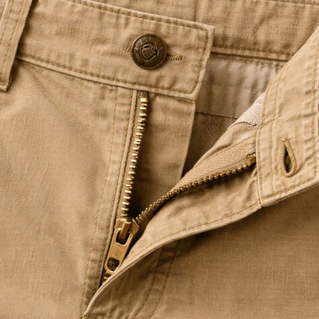 Cargoshort voor heren met klepzakken