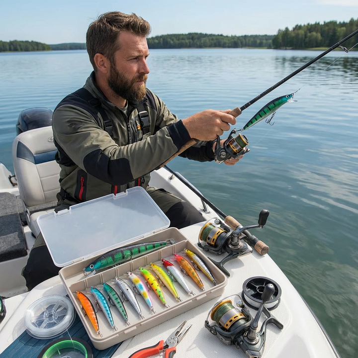 10‑Kleur Minnow Aas Kit