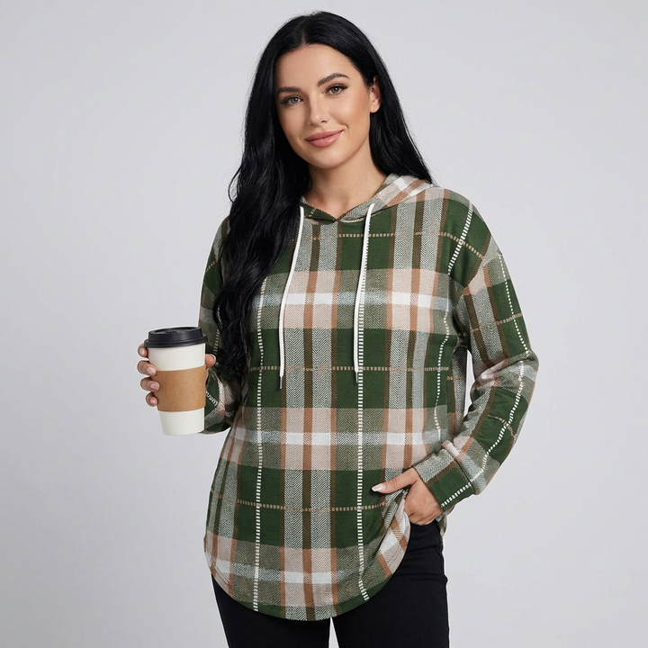 Dames Lange Mouwen Crewneck Sweatshirt