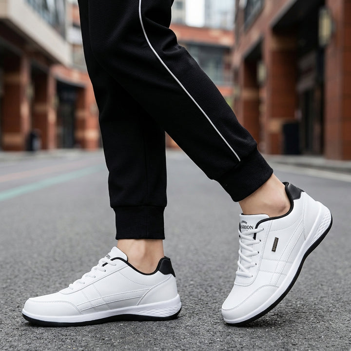Sneakers Heren - Leer en orthopedisch - Renzo