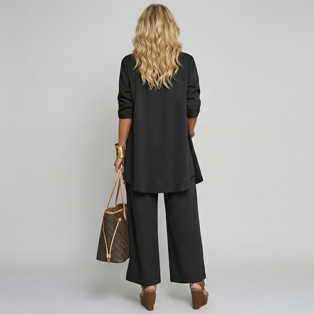 Elegante driedelige set broekpak voor dames - Aurora