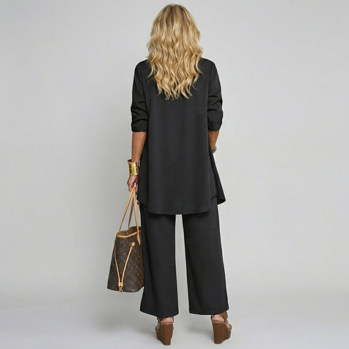 Elegante driedelige set broekpak voor dames - Aurora