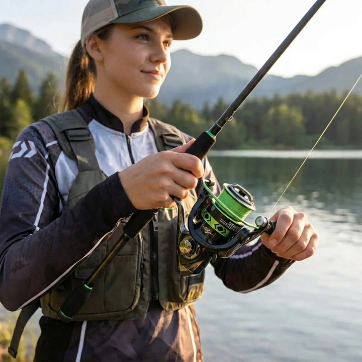 Hoge-Snelheid Spinning Vis Reel