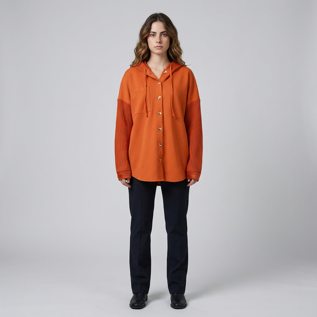 Vrouwen Oversized Hooded Sweatshirt