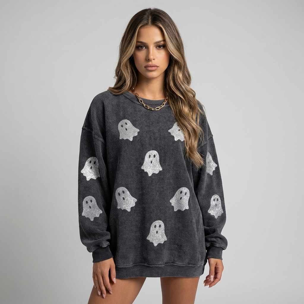 Vrouwen Oversized Crewneck Sweatshirt