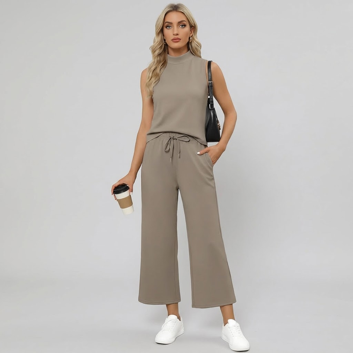 Vrouwen Twee‑delige Lounge Set – Comfort en Stijl voor Thuis