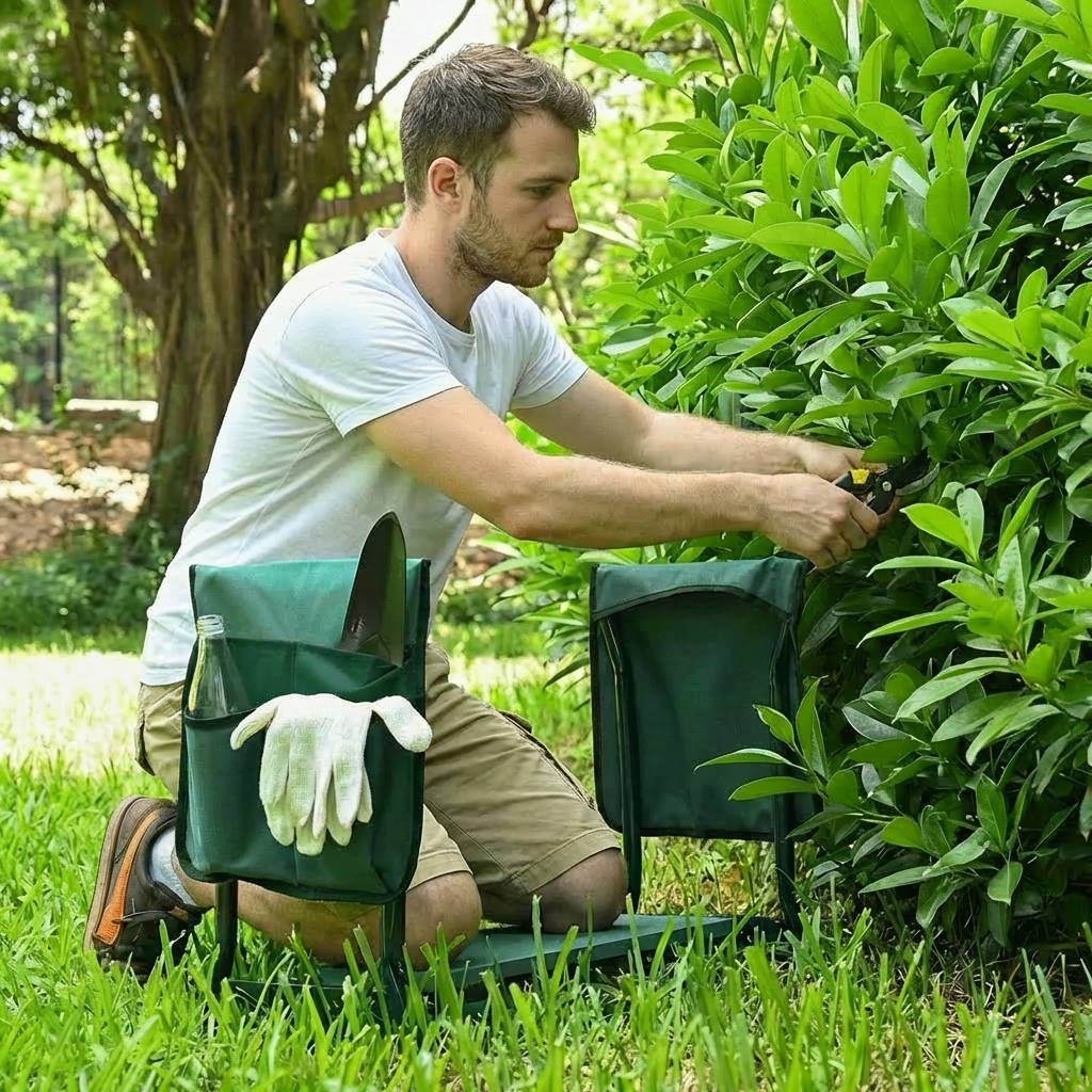 Geupgradeerde Tuin Knieler en Zitplaats