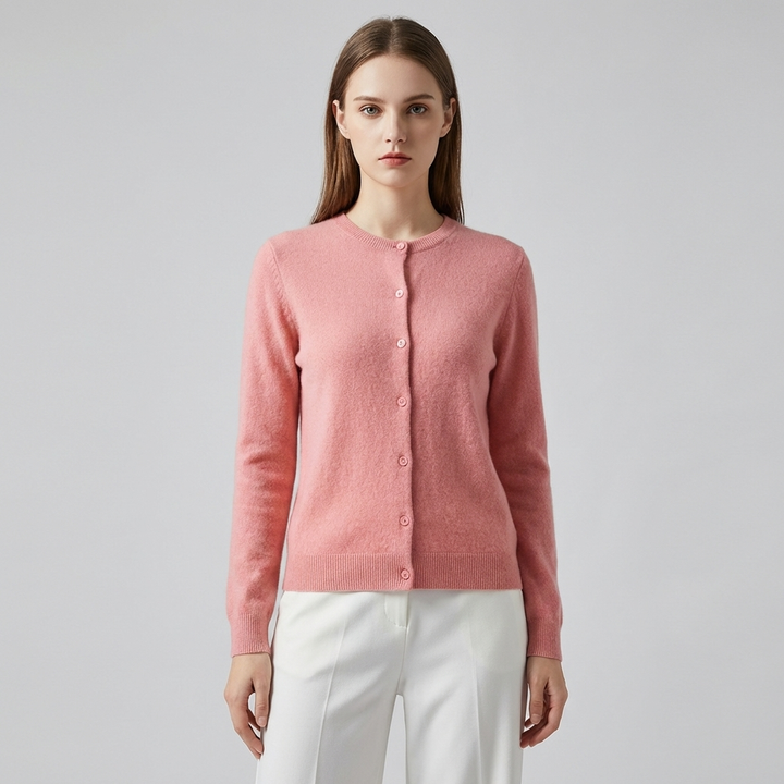 Comfortabele Dames Gebreide Cardigan voor Elke Dag