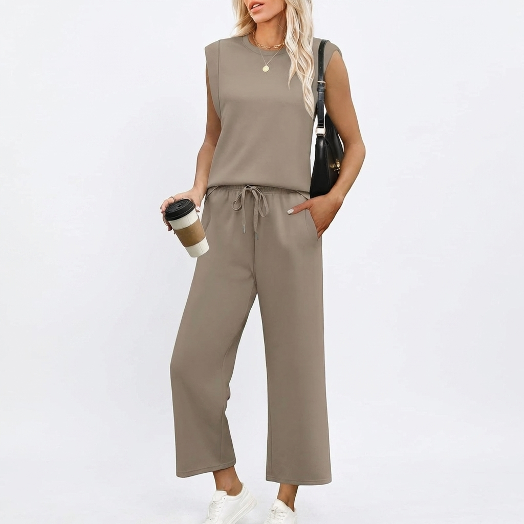 Vrouwen Twee‑delige Lounge Set – Comfort en Stijl voor Thuis