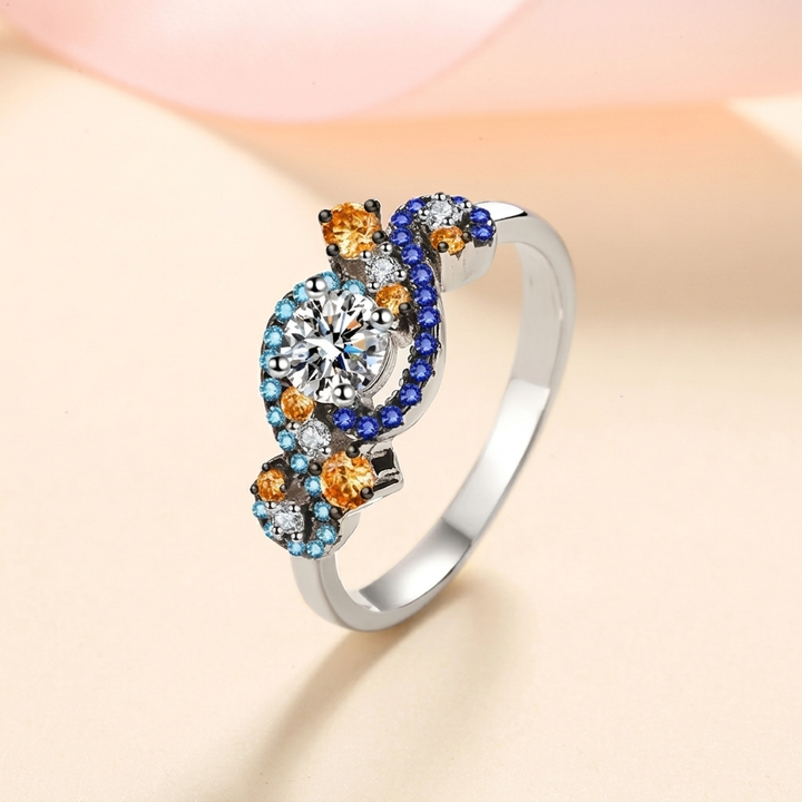 “De Starry Nacht” Geïnspireerde Vintage Ring