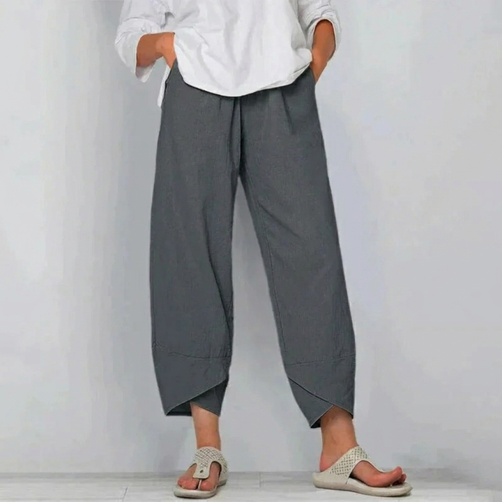 Cropped Flare Pants