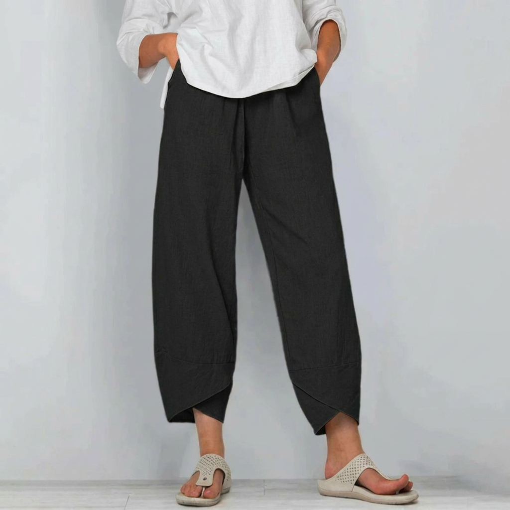 Cropped Flare Pants