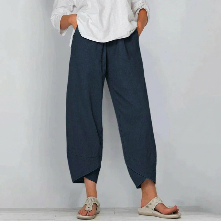 Cropped Flare Pants