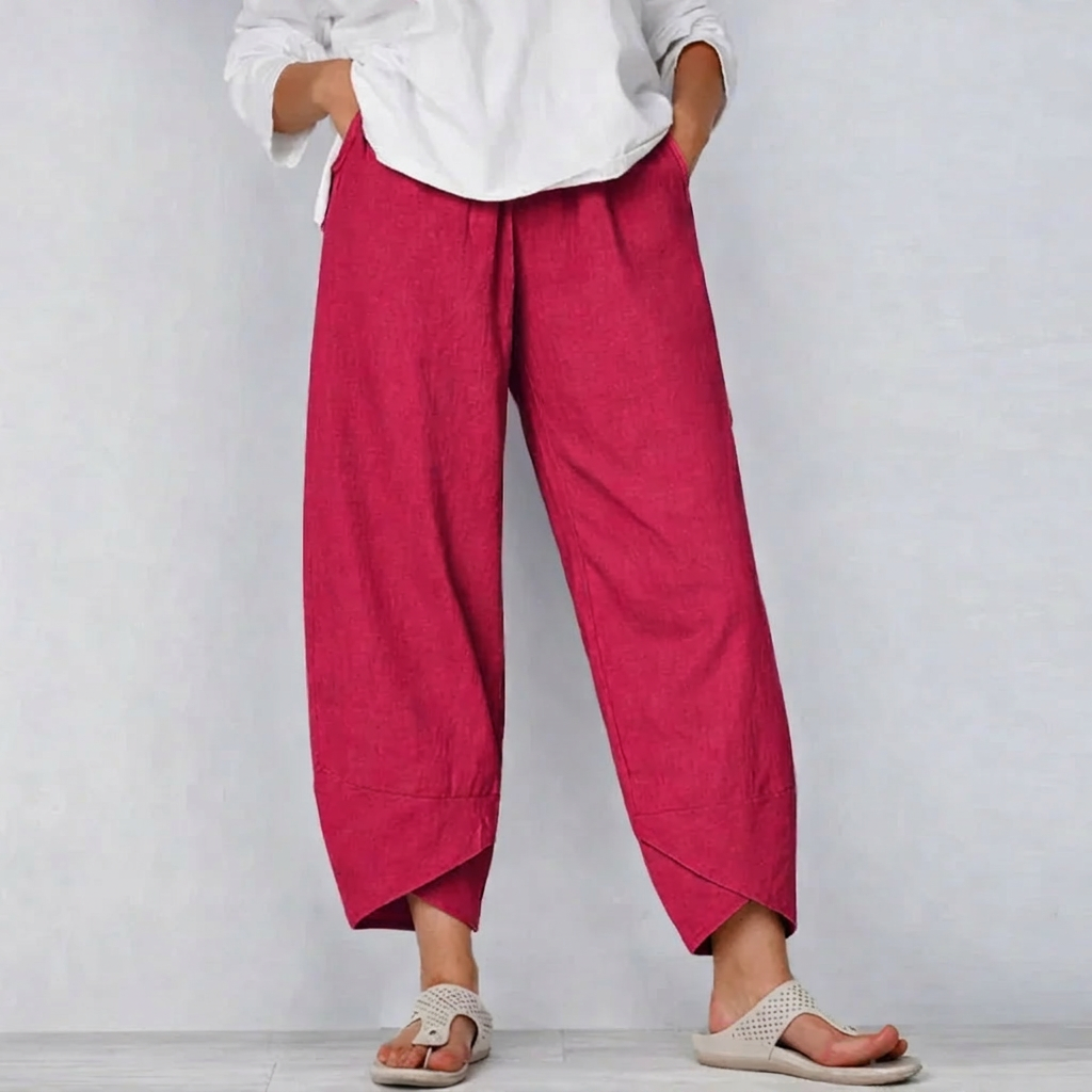 Cropped Flare Pants