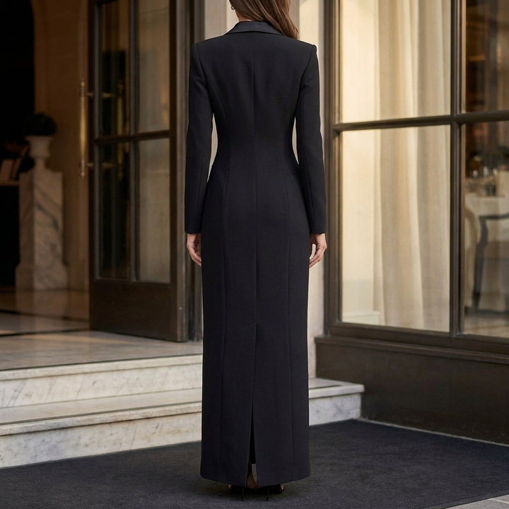 Elegante luxe blazerjurk