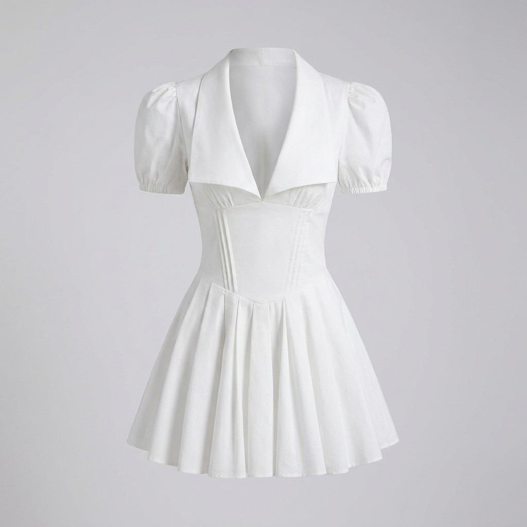 Tijdloze mini-jurk