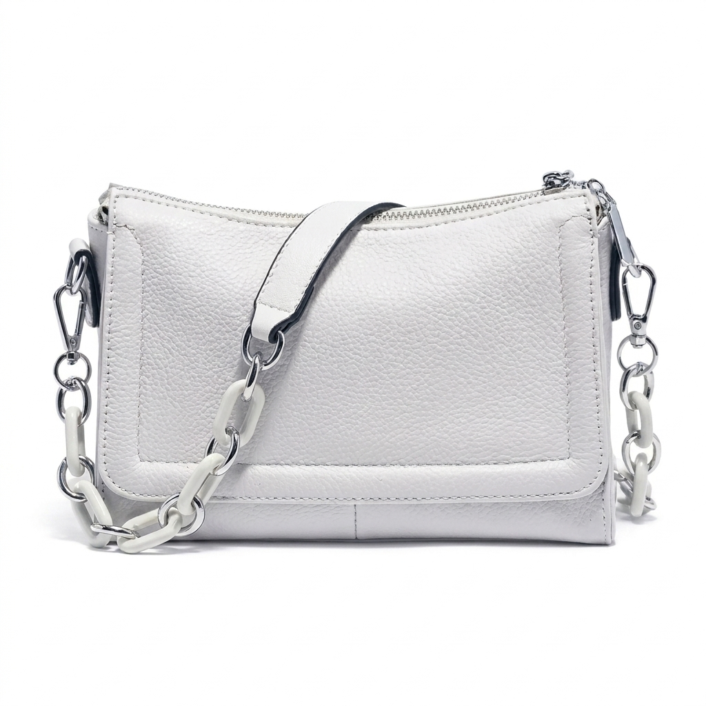 Elegante witte handtas