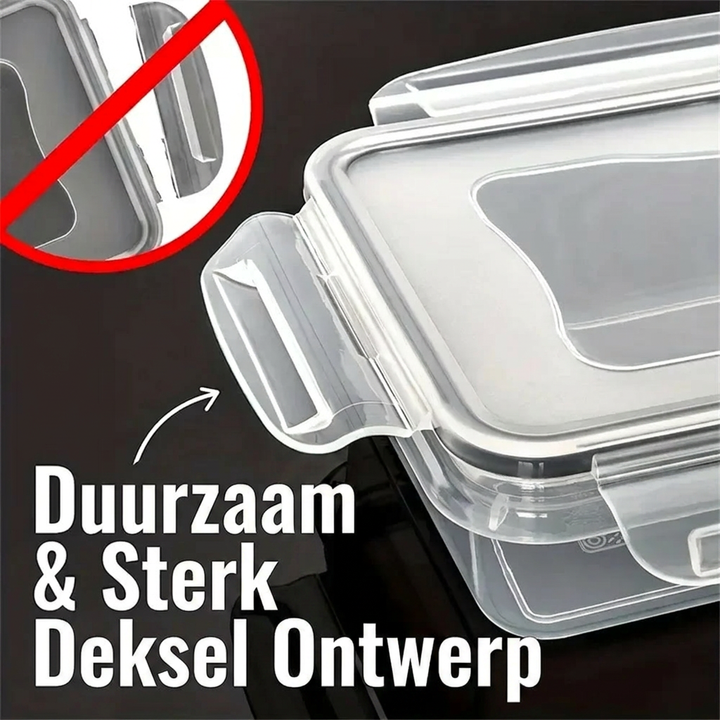 Voedselcontainer Set 12‑dlg
