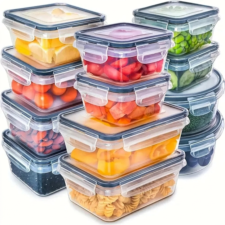 Voedselcontainer Set 12‑dlg