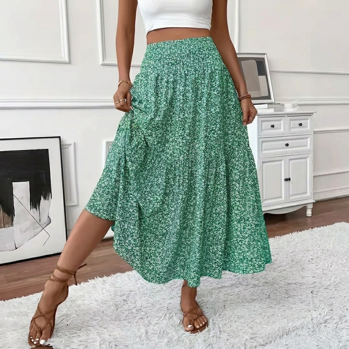 Elegante A‑lijn Rok met Smocktail
