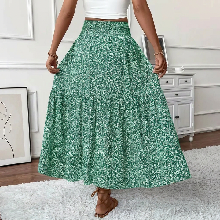 Elegante A‑lijn Rok met Smocktail