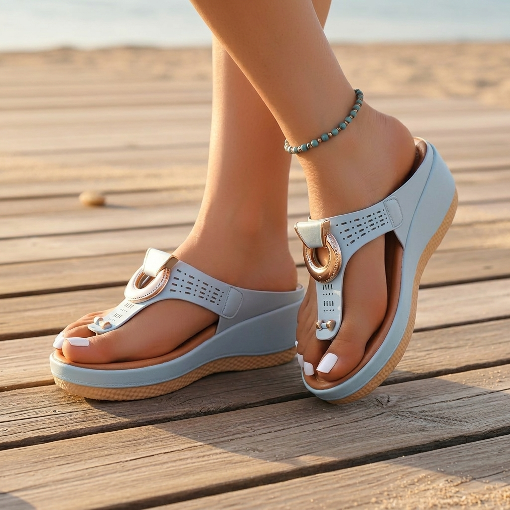 Orthopedische Damsandalen voor de Zomer