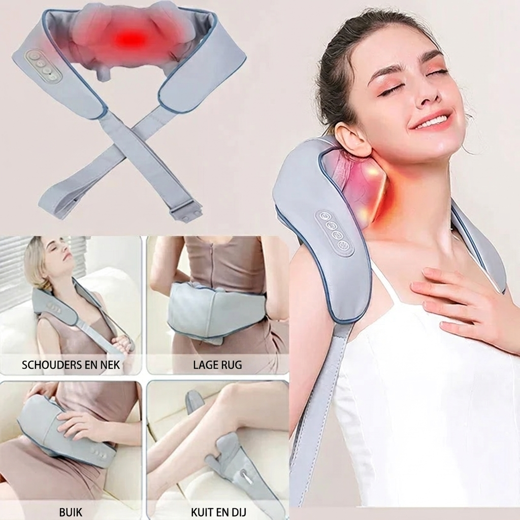 Elektrisch Nek‑ en Schoudermassage‑Apparaat